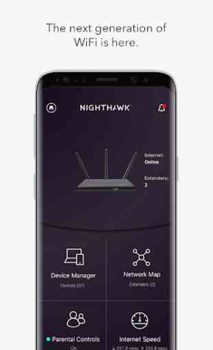 NETGEAR Nighthawk – WiFi Router App 1
