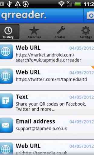 QR Reader for Android 2