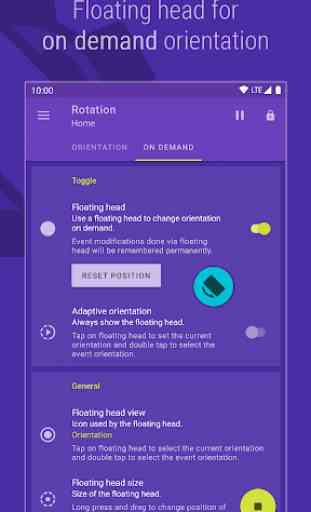 Rotation - Orientation Manager 2