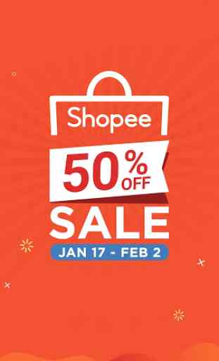 Shopee PH: 2.2 50% Off Sale 2
