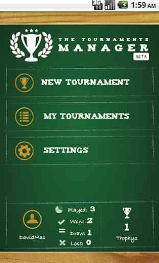 The Tournaments Manager 1