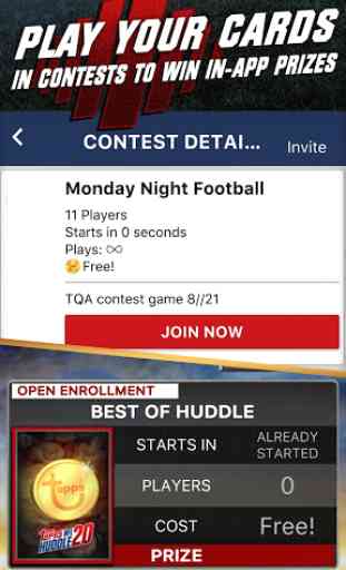 Topps NFL HUDDLE: Card Trader 4