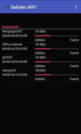 WiFi Medidor intensidad señal 1