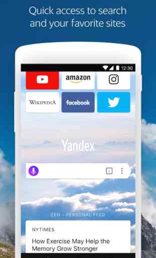 Yandex Browser (beta) 1