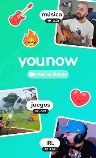 YouNow: Transmitir en vivo y videochat 1