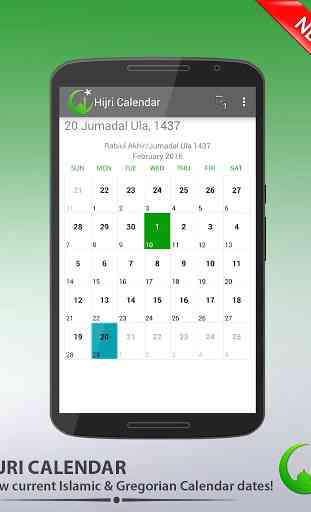 Calendario Hijri Con Widget 2