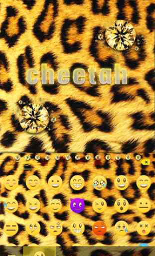 Cheetah Tema de teclado 2