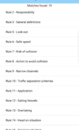 Collision Regulations 3