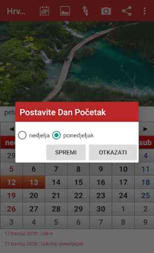 Croatia Calendar  2020 3
