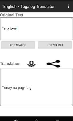 English - Tagalog Translator 1