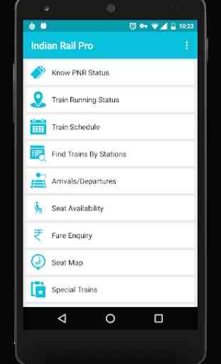 Indian Rail Info App PRO 1