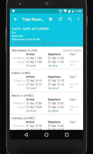 Indian Rail Info App PRO 3
