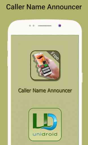 Locutor de nombre de llamada, Flash on call y SMS 1