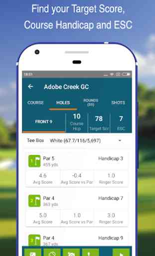 MyScorecard Golf Score Tracker 2