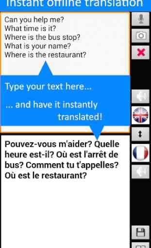 Offline Translator: French-English Free Translate 3