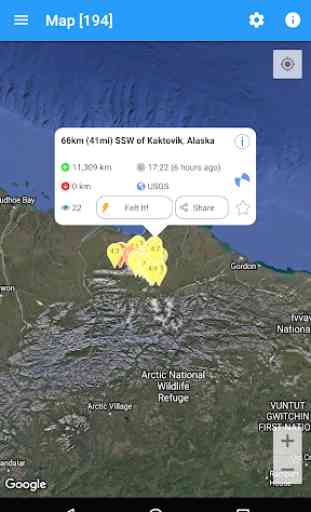 Terremoto Plus - Mapa, Info, Alertas y Noticias 3