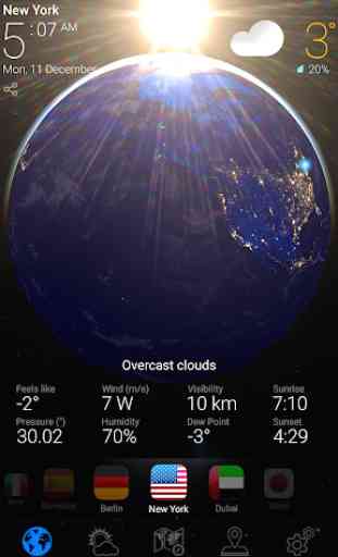 TIEMPO CLIMA - pronóstico diario, radar de lluvia 4