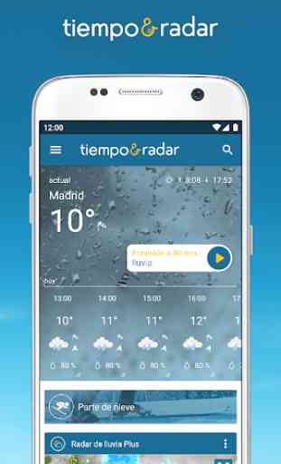 Tiempo & Radar Pro: alarma lluvia, tiempo 14 días 1