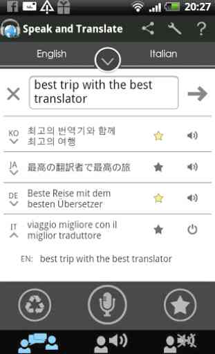 Traductor Speak and Translate 3