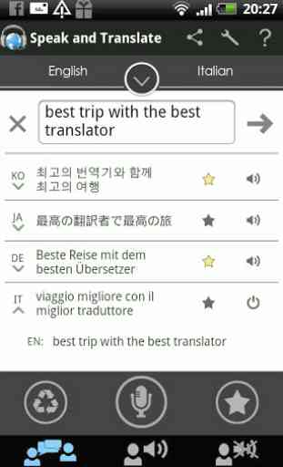 Traductor Speak & Translate 2