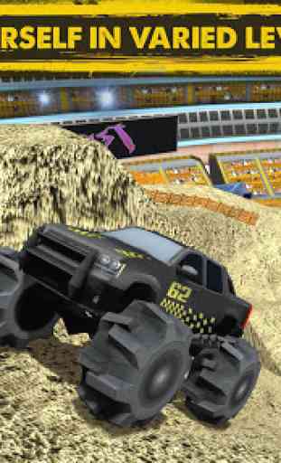 3D Monster Truck Parking Game 3