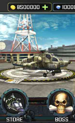 Ataque por helicóptero 3D 3