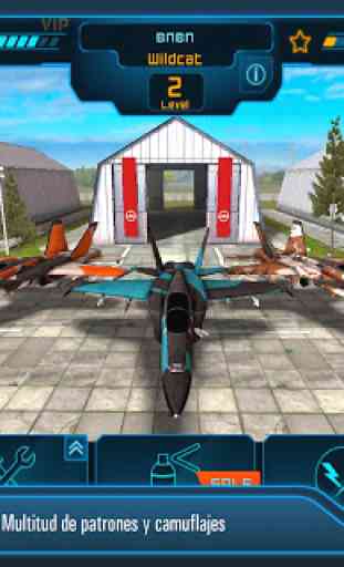 Battle of Warplanes: Aeronave Volador Juego 4