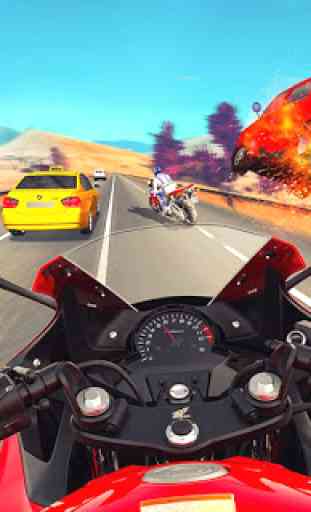 Bike Attack Race : Highway Tricky Stunt Rider 2