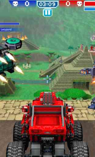 Blocky Cars: juegos online. Juegos de tanques. 2
