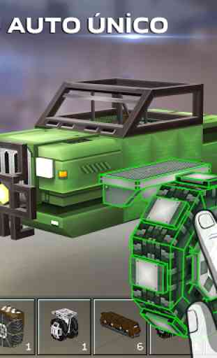 Blocky Cars: juegos online. Juegos de tanques. 3