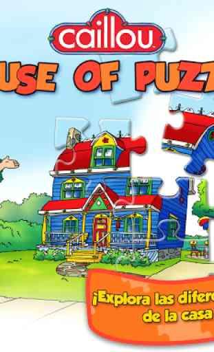 Caillou: Casa de los puzzles 1