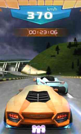 Carrera rápida 3D -Fast Racing 1