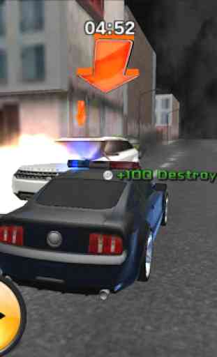 Cars policía vs Street Racers 1