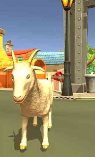 Crazy Goat Rampage Sim 3D 3