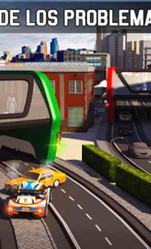 Elevada autobús Simulador 3D: Futuristic Bus 2018 2