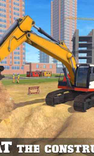 Excavadora arena simulador 3D 2