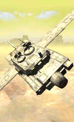 Flying Battle Tank Simulator 3