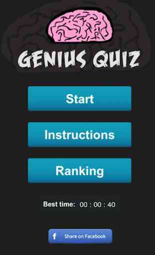 Genius Quiz - Smart Brain Trivia Game 1