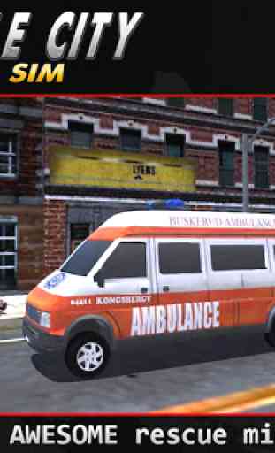 Imposible City Ambulancia SIM 3