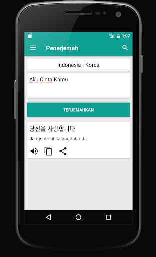 Kamus Bahasa Korea Offline 4