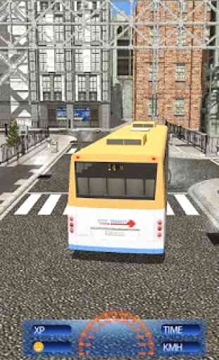 la conducción pública autobús comercial 1