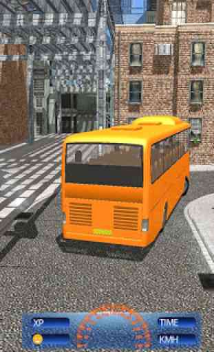 la conducción pública autobús comercial 2
