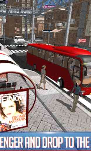la conducción pública autobús comercial 3