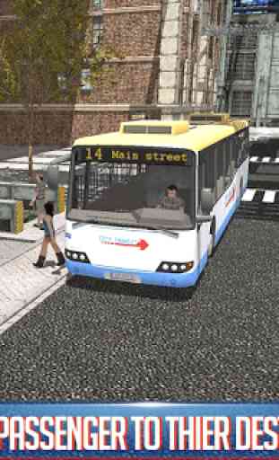 la conducción pública autobús comercial 4
