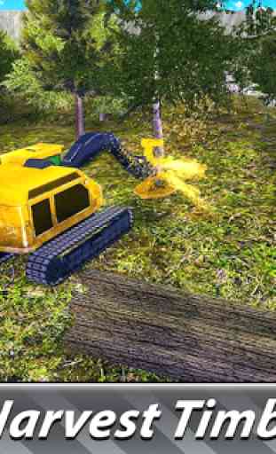 Logging Harvester Camión 3
