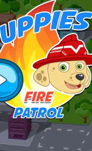 Perritos patrulla de incendios 1