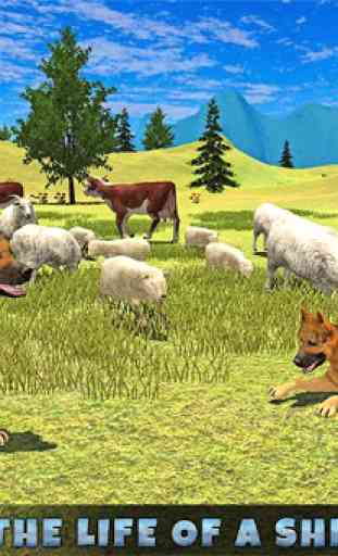 Real Dog shephard world sim 2