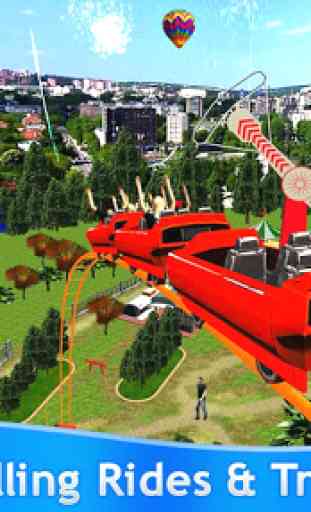 Roller Coaster Games 2018 Theme Park 3