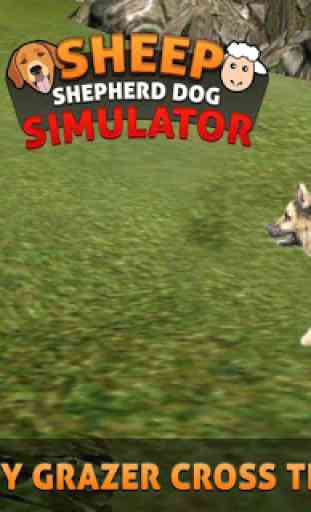Sheep Shepherd Dog Simulator: Perro de animales de 4