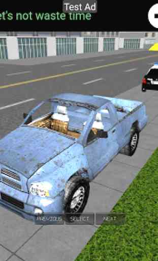 Simulación de conducción en la ciudad 3D 3